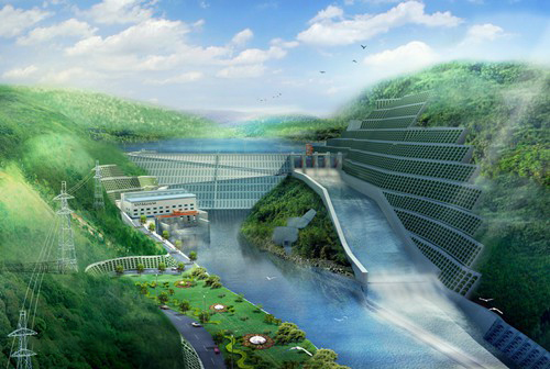 临澧老挝南塔河1号水电站项目